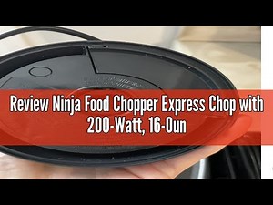 Review Ninja Food Chopper Express Chop with 200-Watt, 16-Ounce Bowl for Mincing, Chopping, Grinding,