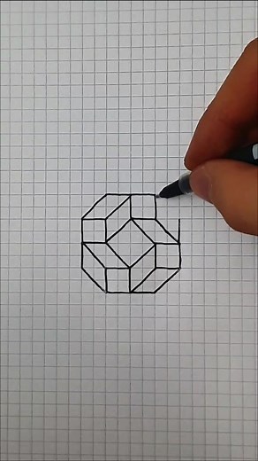 Kolay 3D Çizimler için Kareli Defter Kullanımı