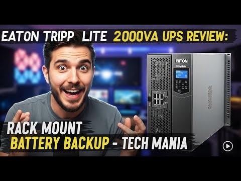 Tripp-Lite SMART2200RM2U 2000VA UPS Review – Rackmount Pure Sine Wave Backup for Servers & Studios