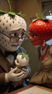 she wanted her to spy on the poor strawberries #storyline #fruit #daughter #sadstory