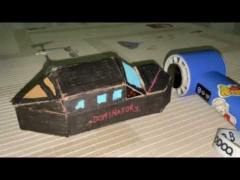 Cardboard dominator 3 test (TORNADO ATTACK CARDBOARD COMING SOON TOO)