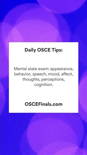 Daily OSCE Revision Tips