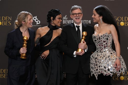 ‘One Battle After Another’ and ‘Hamnet’ take top honors at Golden Globes