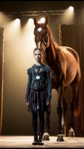 Unbelievable Transformation: Girl Turns into a Majestic Horse in a Magical Moment!