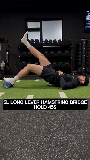 Long Lever Hamstring Bridge Progression