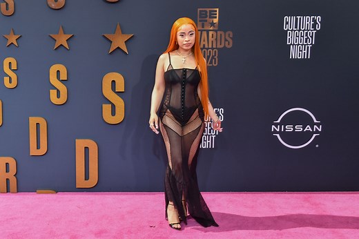 Ice Spice Looked Incredible in a Sheer Corset Dress on the BET Awards Red Carpet