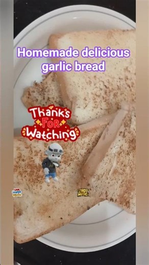how to make delicious garlic bread at home #food #cooking