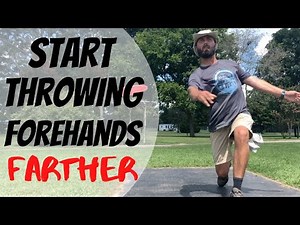 How to Throw Forehands Farther | Disc Golf for Beginners