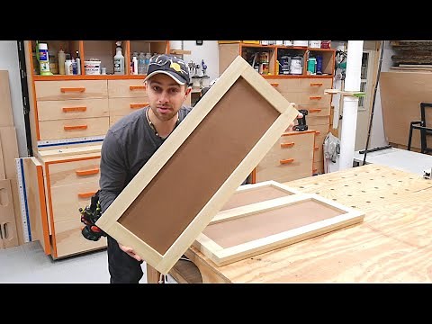 Easy DIY Cabinet Doors | Can I Make Shaker Doors with only 3 big Tools??