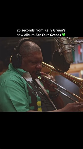 Wycliffe Gordon trombone solo on Kelly Green's new album #trombone #jazzmusic #jazz #swing