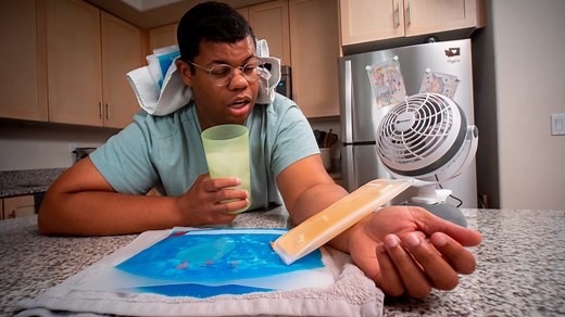 How to quickly cool down your body using pulse points