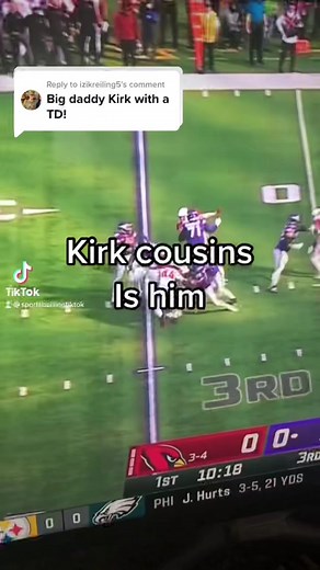 Kirk Cousins Career Highlight Against Cardinals Defense