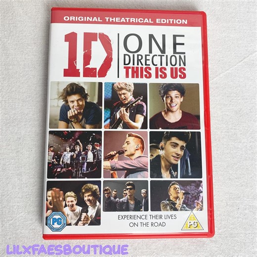 2013 One Direction This is Us DVD Film - Etsy UK