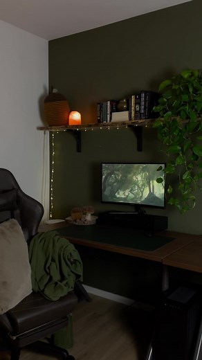 Dark Cottagecore Bedroom Transformation | Cozy Gamer Home Tour