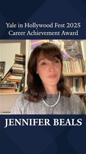 Jennifer Beals received Yale in Hollywood Fest's 2025 Career Achievement Award. #jenniferbeals