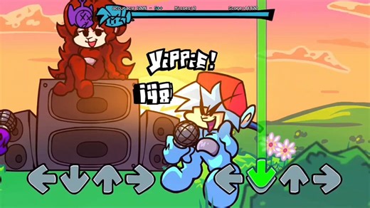 ° SEGMENT °I wish the voice trumpets got used more in this mod. Only the first song used them, and it's just really cool to see and hear. This song overall is super cozy, and a spectacular standout from the mod's story mode.