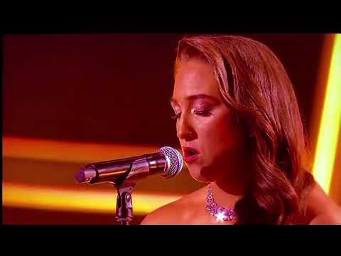Sydnie Christmas singing Believer at the Royal Variety Performance Show 2024