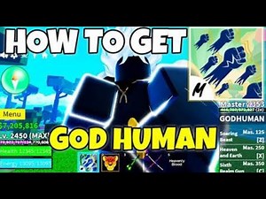 How to get God human in Blox Fruits! FULL GUIDE!