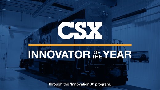 12K views · 142 reactions | CSX has named Daniel Adkins our 2025 Innovator of the Year for his work on our Hydrogen Locomotive Program. His #innovative approach to #railroading and problem-solving is pushing our #ONECSX team, our railroad, and the #freightrail industry toward a more #sustainable future. Congratulations Daniel! | CSX | Facebook