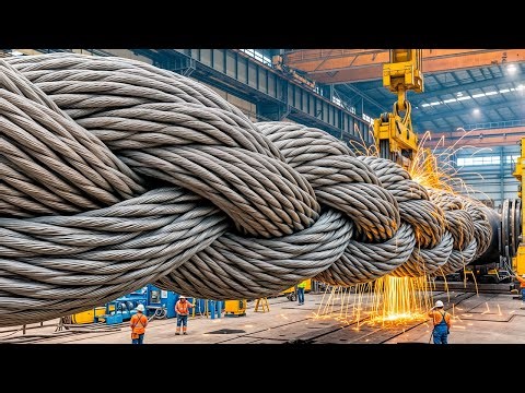 How Suspension Bridge Cables Hold Thousands of Tons | Engineering Explained