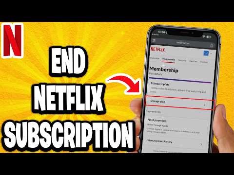 How To End Netflix Subscription
