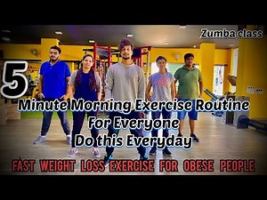 The Best 5 Minute Beginner Zumba Workout For Everyone || Zumba || Exercise || #Zumba #mrshubro