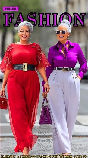 Elegant & Timeless Fashion for Women Over 40, 50 & 60 | Classic Feminine Outfits #FashionOver50