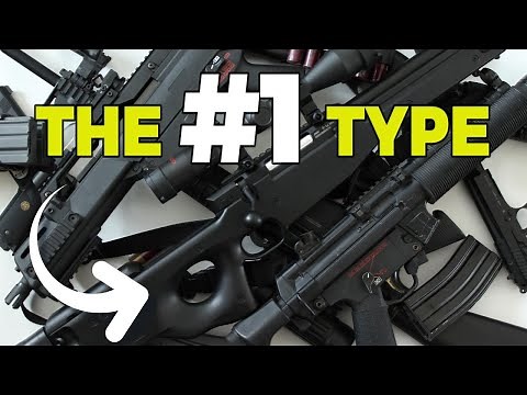 3 TYPES of Airsoft Guns - The Best For Beginners?