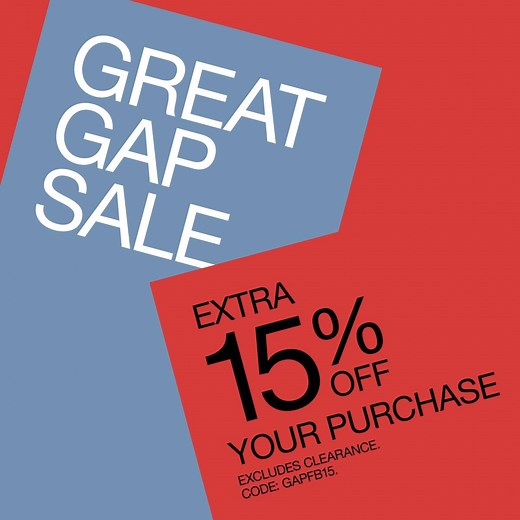 Our biggest sale = your greatest savings. Get up to 75% off everything & more! Great Gap Sale. Shop now: https://www.gapfactory.com. | Gap Factory
