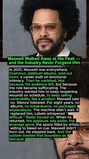 Maxwell Walked Away at His Peak — and the Industry Never Forgave Him #shortvideo