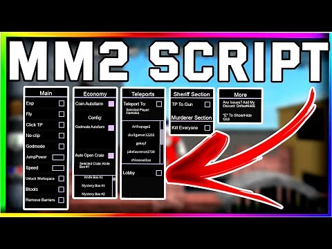 MM2 SCRIPT - Download BEST Script/GUI - AUTOFARM, INVISIBILITY, GOD MODE, DUPE - FREE 2023