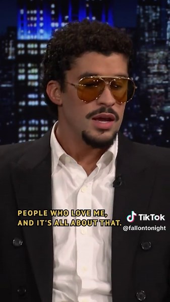 Happy birthday, @Bad Bunny! ❤️ #FallonTonight #TonightShow #BadBunny #DTMF #JimmyFallon