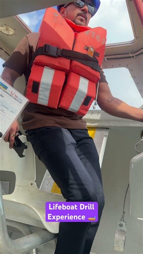 “Inside a Real Lifeboat Drill ⚓ (Cruise Ship Safety)”