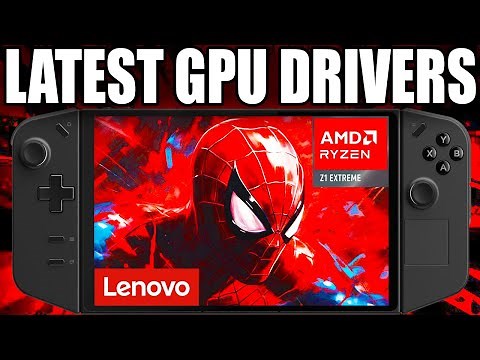How To Install NEW Lenovo Legion GO GPU Drivers - Read Description ⚠️