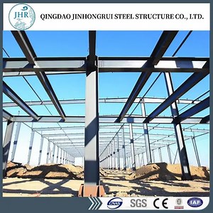 [Hot Item] Customized Shape Prefabricated Construction Workshop with Steel Structure Frame