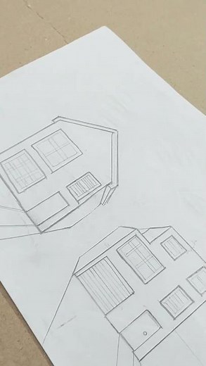 One Point Perspective | Scenery || #shorts #shortvideo #viral #viralvideo #shortsfeed #art #trending