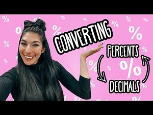 CONVERTING PERCENTS TO DECIMALS & DECIMALS TO PERCENTS (BEGINNER): 6th Grade Common Core Math