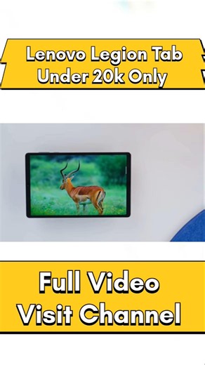 Lenovo legion Tab | Best Tablet Under 20K | Under 20000 in 2026 Best Gaming Tab