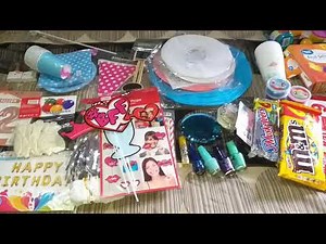 12 Year Old Girl Birthday Haul/Decor And Gift Ideas