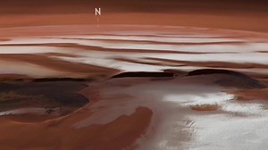 5.8K views · 76 reactions | C'est parti pour un tour du pôle nord de Mars ! © ESA, DLR, FU Berlin, CC BY-SA 3.0 IGO | Futura - Inspirons l'avenir | Facebook
