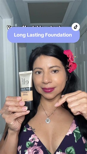e.l.f. Soft Glam Satin Foundation - 36 Shades Medium Buildable Coverage, Long-Lasting, 1% Hibiscus Complex, Won't Clog Pores #elffoundation #foundation #elf #tiktokshopstockup #tiktokshopblackfriday