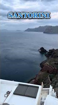 Fell in love with the view… and little more 💙🤍|| SANTORINI || GREECE