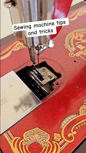 😱Sewing machine tips and tricks #sewingtutorial #machinerepair #shorts