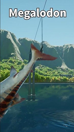 ALL SHARK FEEDING ANIMATIONS! | Jurassic World Evolution 3 #shorts