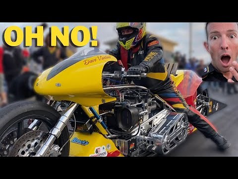 TOP FUEL MOTORCYCLE GONE WRONG!