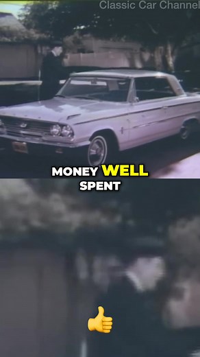 Mr. Griffin knows quality when he sees it! Check out his new '63 Ford Galaxy—smooth, quiet, and rides like a dream. Even Judge Winters knows a good buy when he sees one. Perspicacity, indeed! #FordGalaxy #ClassicCars #CarLovers #1963Ford #VintageCars | Classic Car Channel
