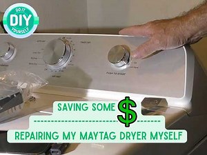 DIY Dryer Repair - Replacing Timer on Maytag Dryer