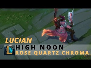 High Noon Lucian Rose Quartz Chroma - League Of Legends