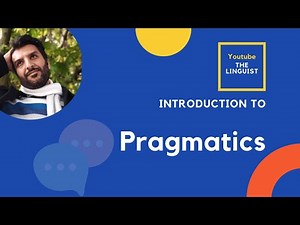 Pragmatics Crash Course Part1 (Context, Anaphora, Cataphora, Exophora)