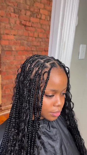 Medium Goddess Braids Hair Tutorial and Styling Ideas